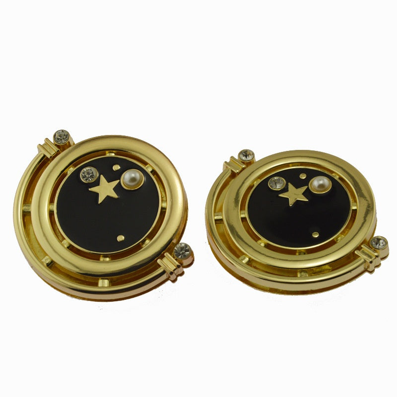 new style metal twist lock for bags high quality zinc alloy decorative lock for handbags wholesale - 204