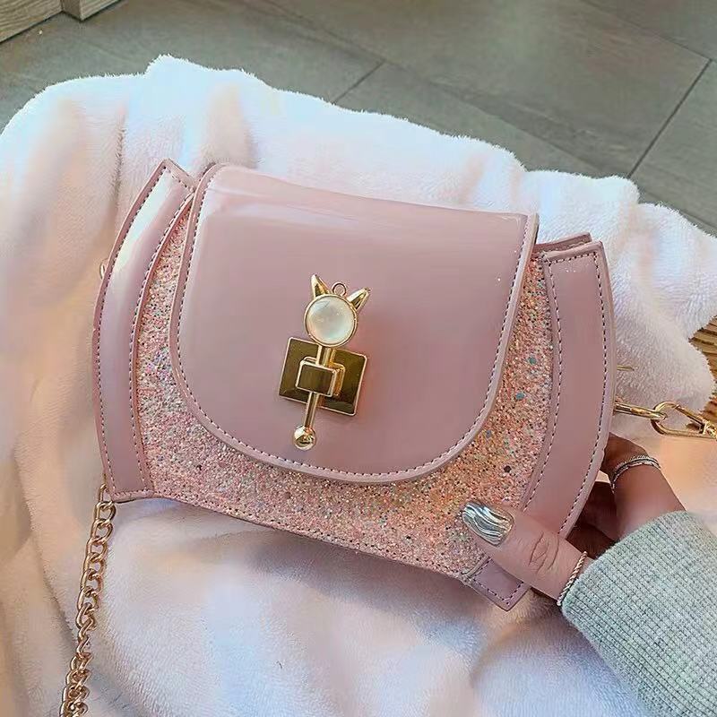 new style metal decorative lock for handbags lovely cat lock with diamonds wholesale - 206