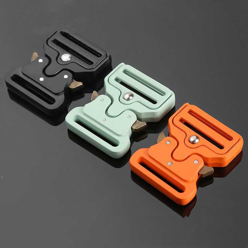 38mm Factory Custom 14.96" Red Webbing Quick Release Blue Tactical Buckle For Safety Belts-21