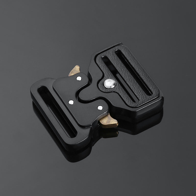 38mm Factory Custom 14.96" Red Webbing Quick Release Blue Tactical Buckle For Safety Belts-21