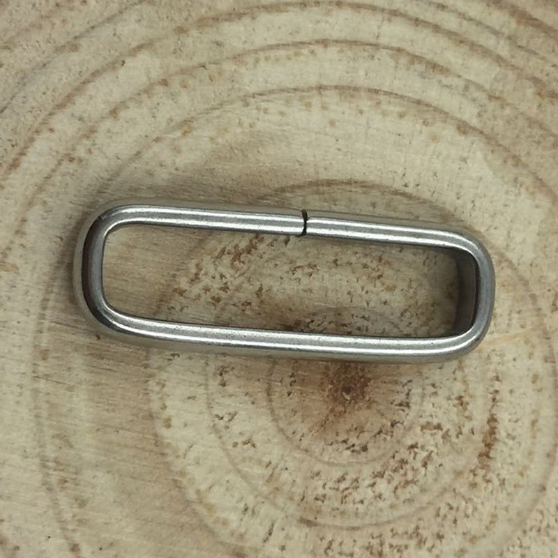 316L Stainless Steel Watch Buckle 16mm 17mm 18mm 19mm 20mm 22mm Black Silver Rose Gold 2.0mm Leather Watch Band Buckle-21
