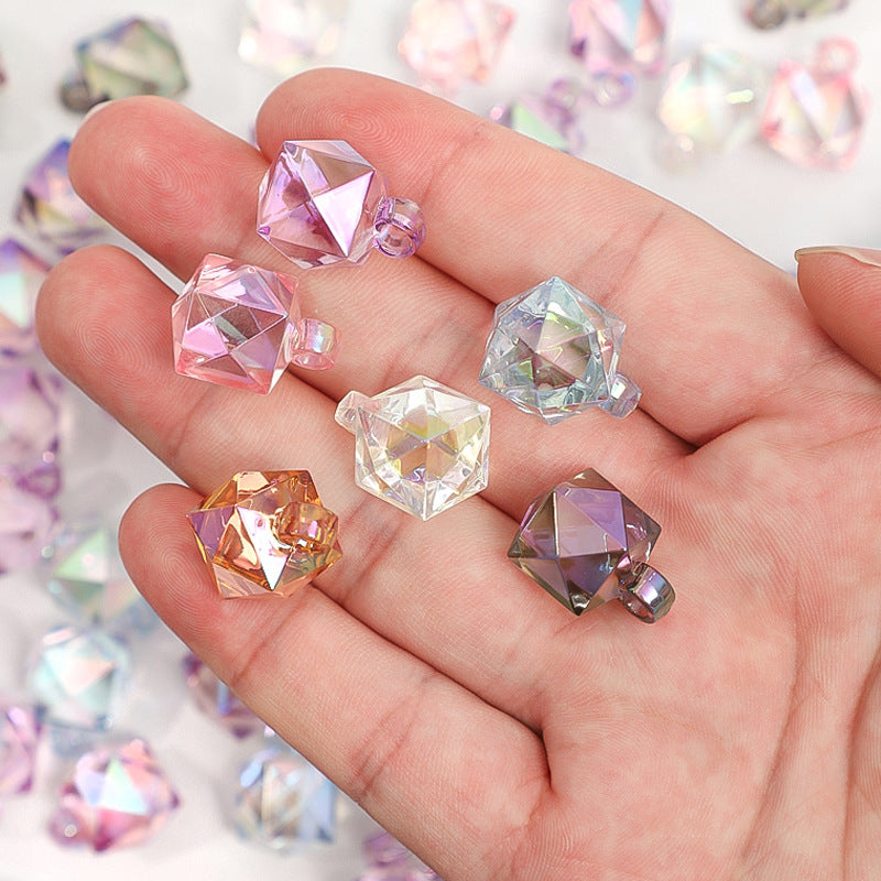 16*21mm Hot sale superior quality 16mm charming hand-made dainty personalized gorgeous exquisite acrylic loose beads for pens-21