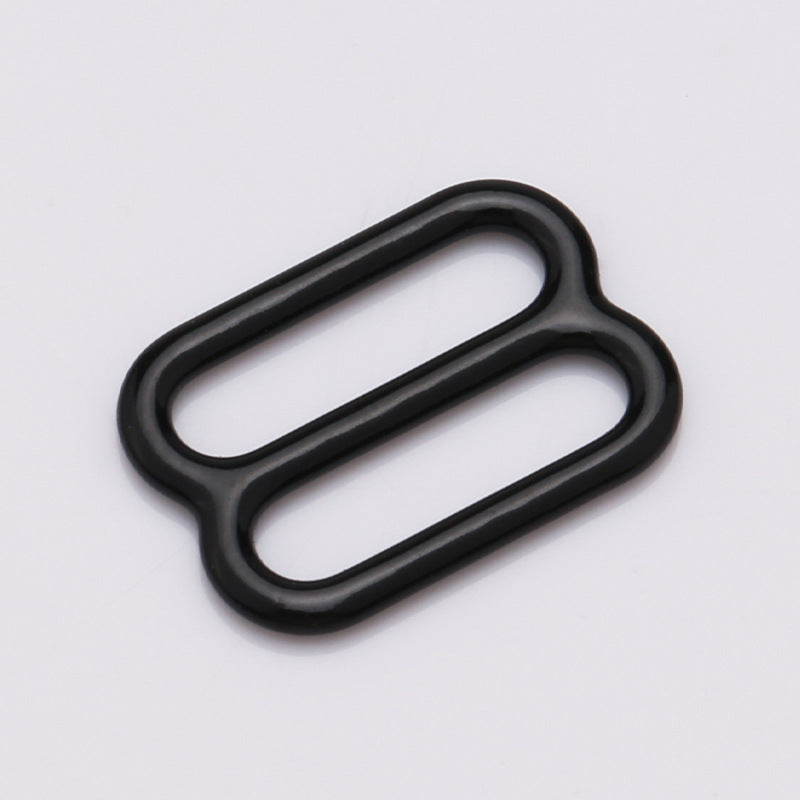 Wholesale Eco-friendly Lingerie Accessories g Hook Clasp Custom Metal Alloy Stainless Steel Bra Rings and Sliders for Swimwear-210