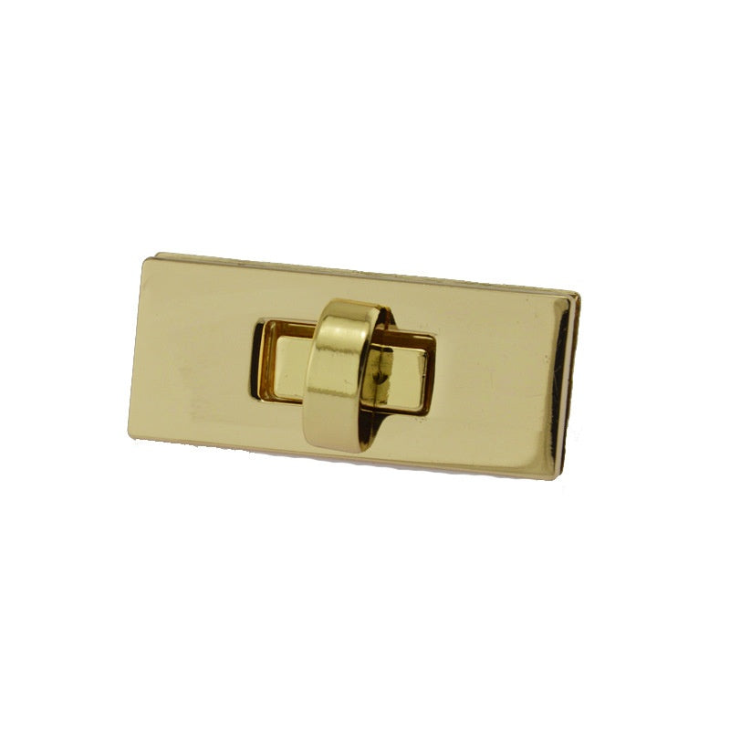 hot sale high end handbag hardware metal twist/turn lock clasp - 214