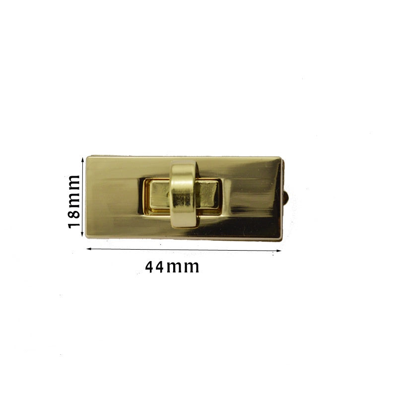 hot sale high end handbag hardware metal twist/turn lock clasp - 214