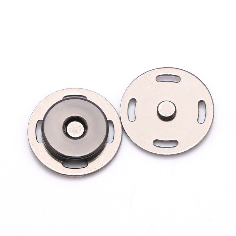 High Quality Round Two Accessories Invisible Hidden Jacket Metal Sewing Button-218