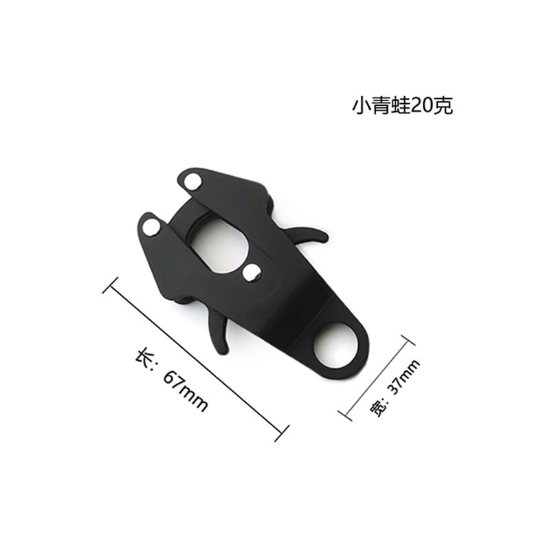 Factory dog leash Frog Clip carabiner Quick Release Tiger snap Alloy Carabiners Connectors Clip Frog Buckle-22