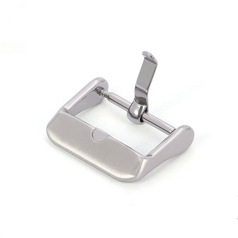 Customize Personal logo free 22/24/26mm watch strap buckle wholesale multiple cheap 201L/304L/316L stainless steel watch buckles-22