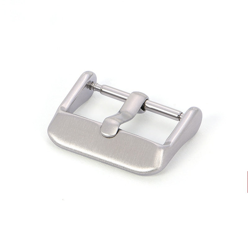 Customize Personal logo free 22/24/26mm watch strap buckle wholesale multiple cheap 201L/304L/316L stainless steel watch buckles-22