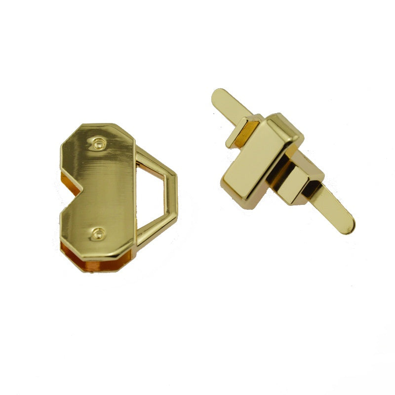 Zinc alloy decorative turn lock for leather bags wholesale - 222