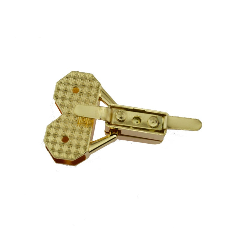 Zinc alloy decorative turn lock for leather bags wholesale - 222