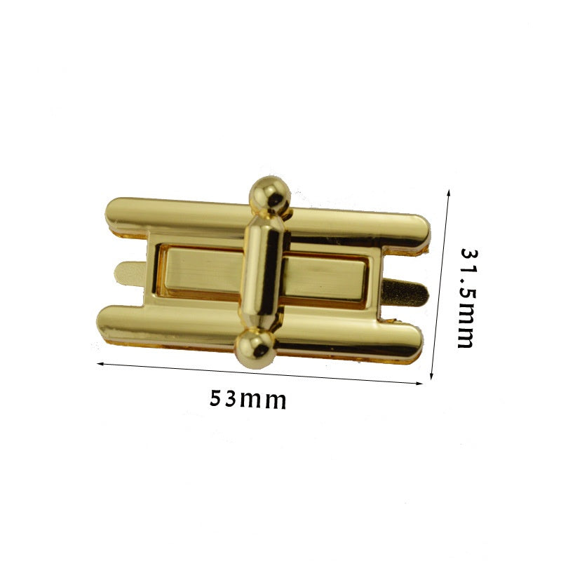 Handbag Hardware Accessories Purse Closure Clasp Bag Decorative Lock Turn Twist Lock - 223