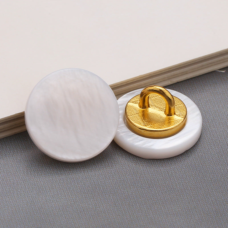 Wholesale Tarot Shell Black Disc Shell Hand-sewn Natural Shell Buttons For Cardigan Shirt Knitted Shirt-224