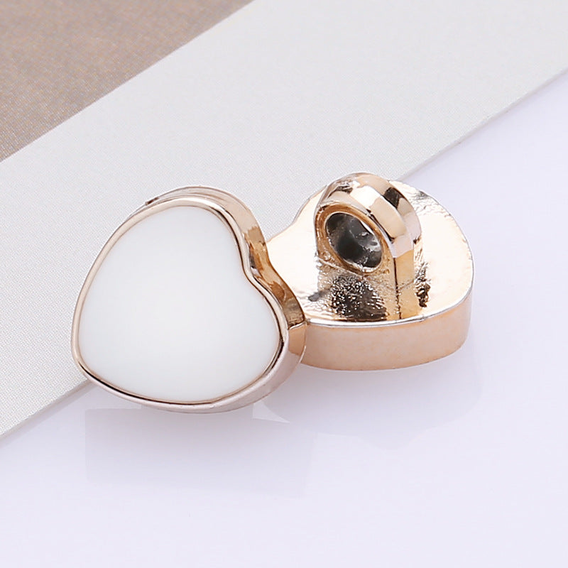 Factory Wholesale Shirt Accessories Small Fancy Round Plastic ABS Pearl Shank Button for Shirt-226