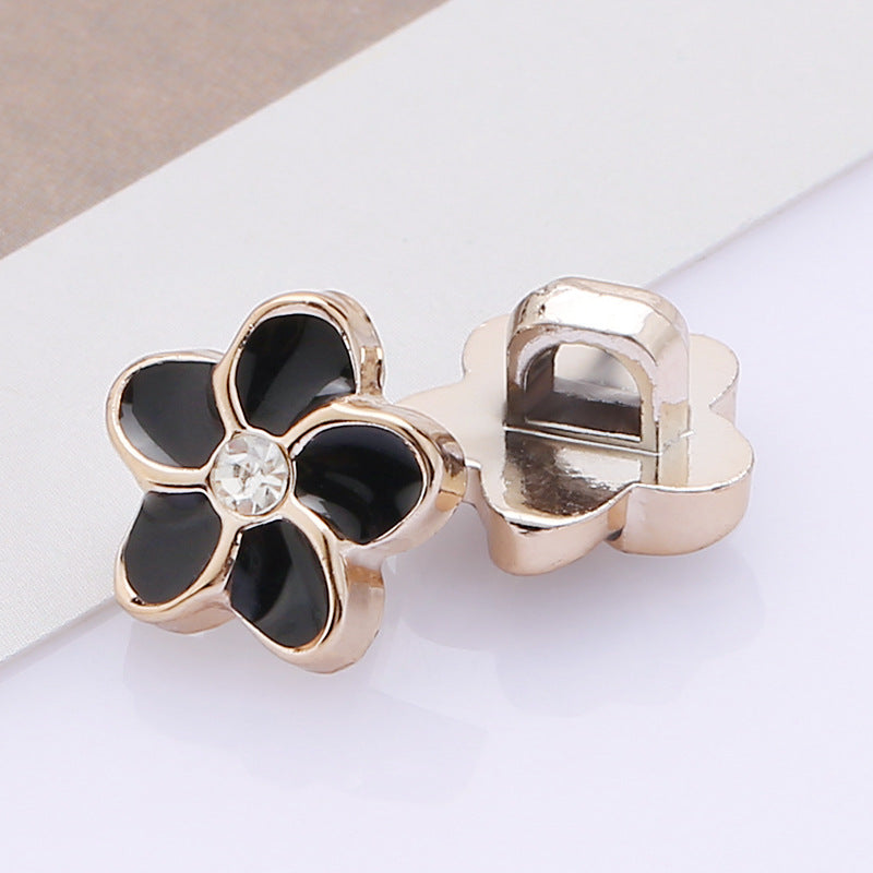 Factory Wholesale Shirt Accessories Small Fancy Round Plastic ABS Pearl Shank Button for Shirt-226
