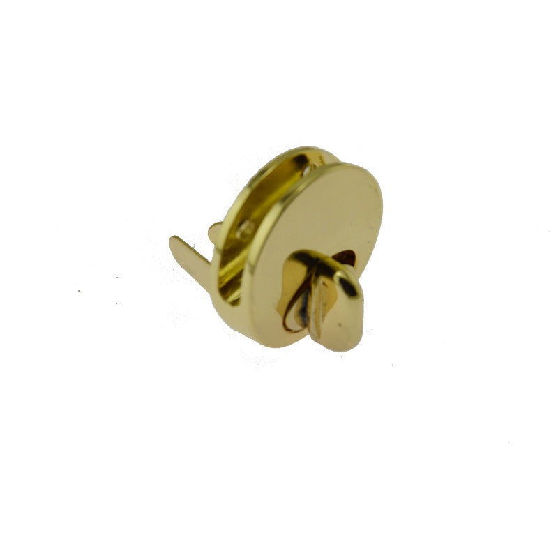 Bag Fitting Hardware Accessories Round Metal Turn Lock for Bags Round Shape Turn Lock Twist Lock Purse Closure Clasp - 226