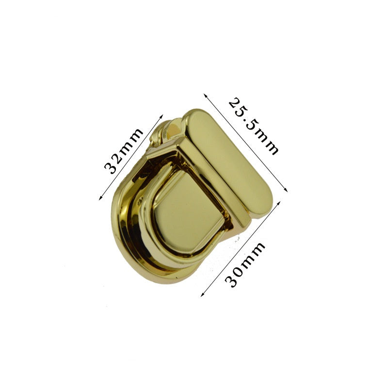 Silver wholesale handbags hardware interlock bag hardware accessories lock buckles -227