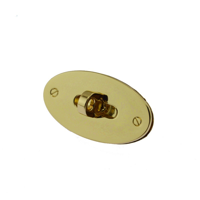Oval Metal Purse Bag Twist Turn Lock Purse Closure Twist Lock Fasteners - 228