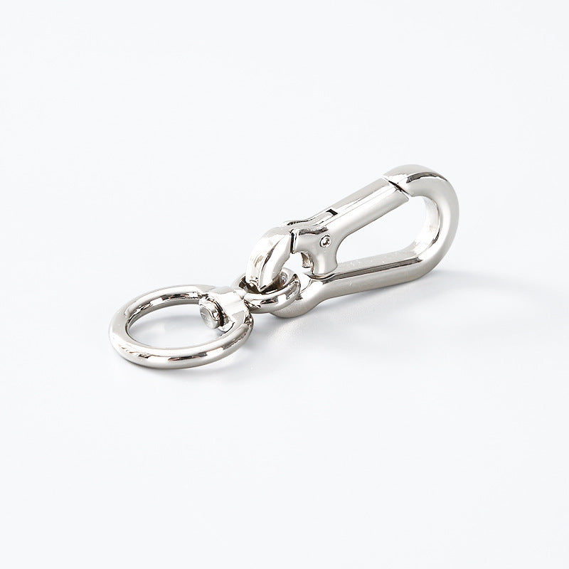 Ready to Ship Lobster Claw Clasp Keychain Holder Metal Carabiner Keychain Snap Hooks-23