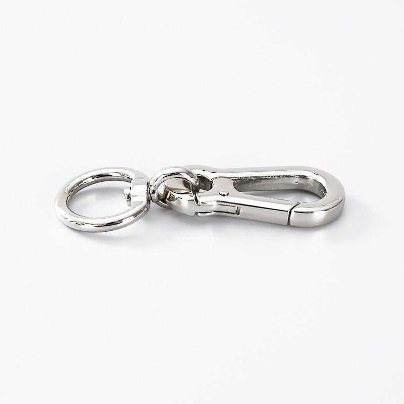 Ready to Ship Lobster Claw Clasp Keychain Holder Metal Carabiner Keychain Snap Hooks-23