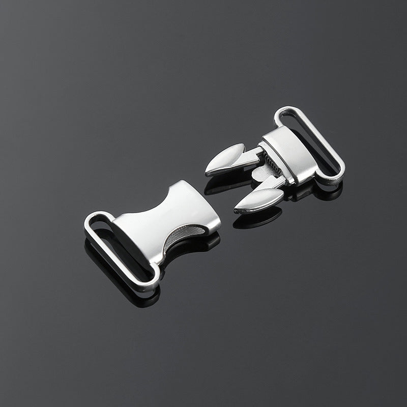 Zinc Alloy Gold 10Mm - 38Mm Quick Metal Side Release Buckle-23