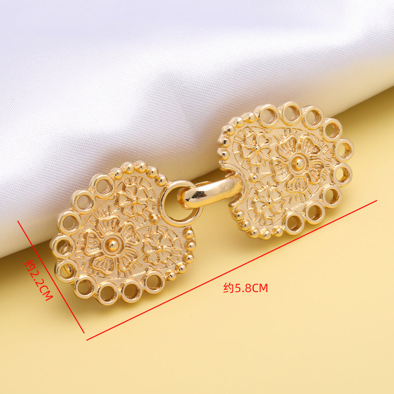 Gold Old Sliver Bronze Shawl Clips Vintage Dress Back Cinch Sweater Clips Dress Shirt Brooch Clips for Women Girls Wearing-230