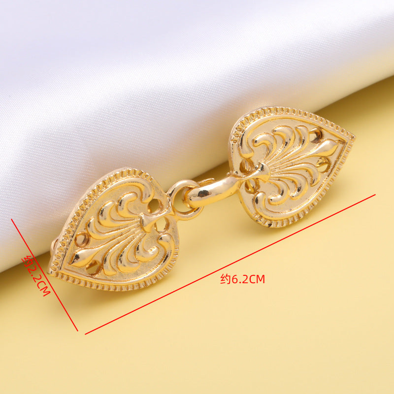 Gold Old Sliver Bronze Shawl Clips Vintage Dress Back Cinch Sweater Clips Dress Shirt Brooch Clips for Women Girls Wearing-230