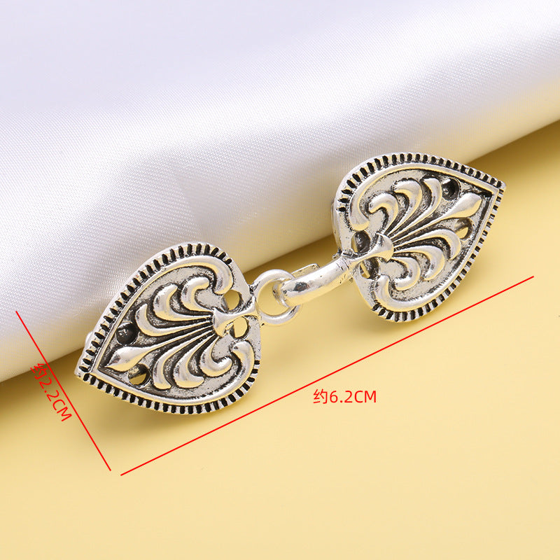 Gold Old Sliver Bronze Shawl Clips Vintage Dress Back Cinch Sweater Clips Dress Shirt Brooch Clips for Women Girls Wearing-230