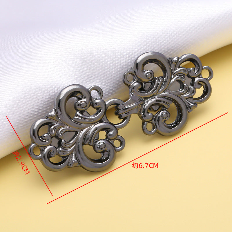Gold Old Sliver Bronze Shawl Clips Vintage Dress Back Cinch Sweater Clips Dress Shirt Brooch Clips for Women Girls Wearing-230