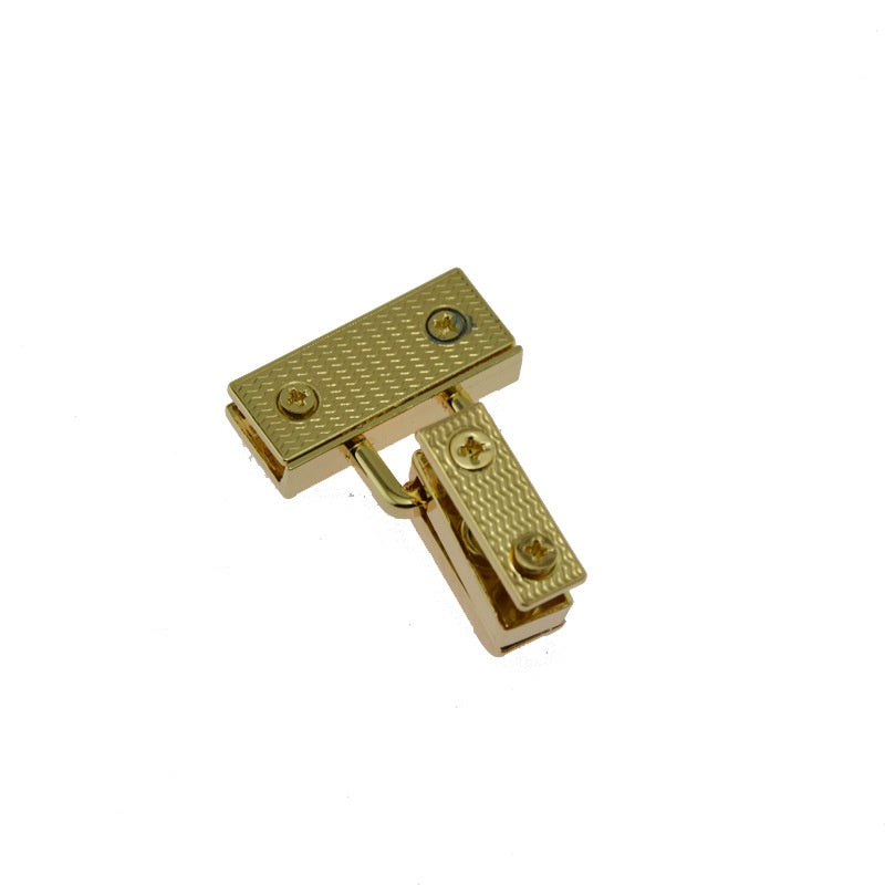 Lihui Wholesale custom Push and Turn Lock Logo Color metal lock bag hardware accessories zinc alloy push lock -230