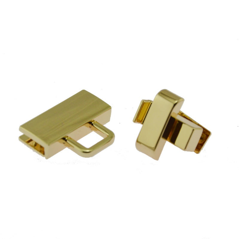 Lihui Wholesale custom Push and Turn Lock Logo Color metal lock bag hardware accessories zinc alloy push lock -230