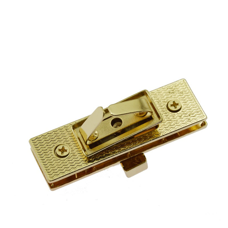 Custom Women Bag Buckle Push And Press Lock Twist Turn Lock Bag Lock Buckle - 232