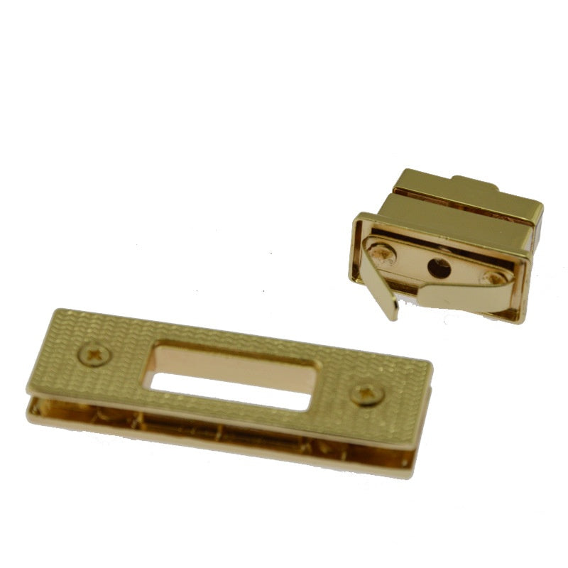 Custom Women Bag Buckle Push And Press Lock Twist Turn Lock Bag Lock Buckle - 232