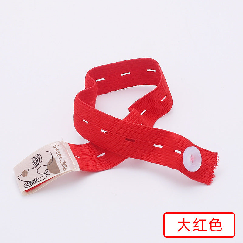 Clothes packing storage and organization belt button elastic belt for clothing accessories-234