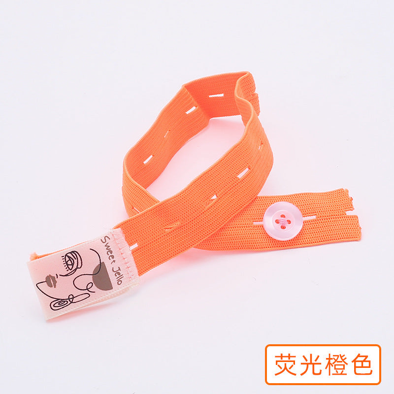 Clothes packing storage and organization belt button elastic belt for clothing accessories-234