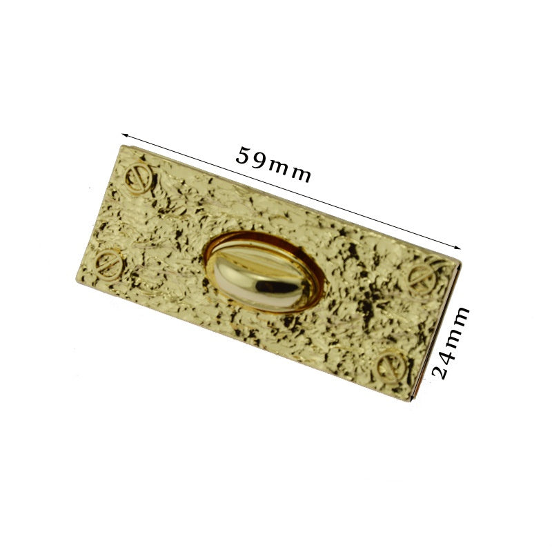 Wholesale High Quality flat Rectangle Perfume Bottle Cover Brass Metal Perfume Cover Engraved Perfume Bottle Cover - 236