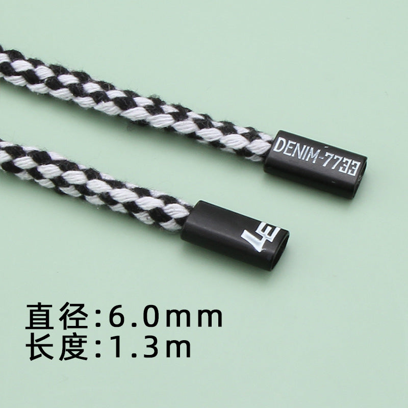 Customized Shoe Lace printed Logo Decoration Sport Shoes Aglet Sneaker laces shoes shoelaces manufacturer-238