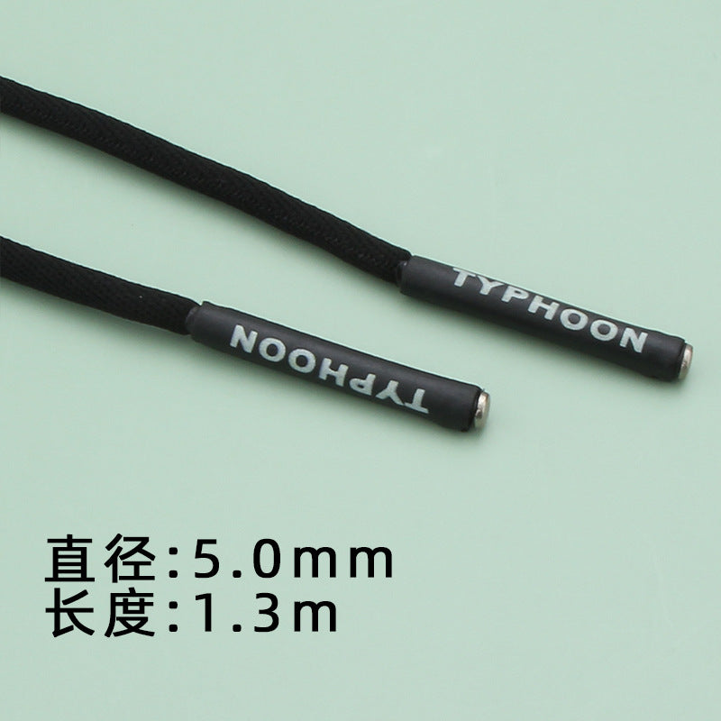 Customized Shoe Lace printed Logo Decoration Sport Shoes Aglet Sneaker laces shoes shoelaces manufacturer-238