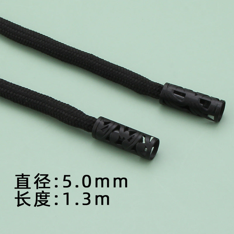 Customized Shoe Lace printed Logo Decoration Sport Shoes Aglet Sneaker laces shoes shoelaces manufacturer-238