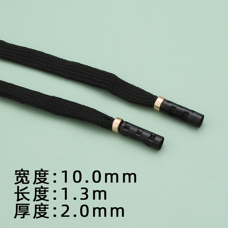 Customized Shoe Lace printed Logo Decoration Sport Shoes Aglet Sneaker laces shoes shoelaces manufacturer-238
