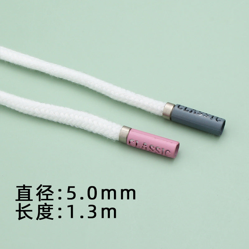 Customized Shoe Lace printed Logo Decoration Sport Shoes Aglet Sneaker laces shoes shoelaces manufacturer-238