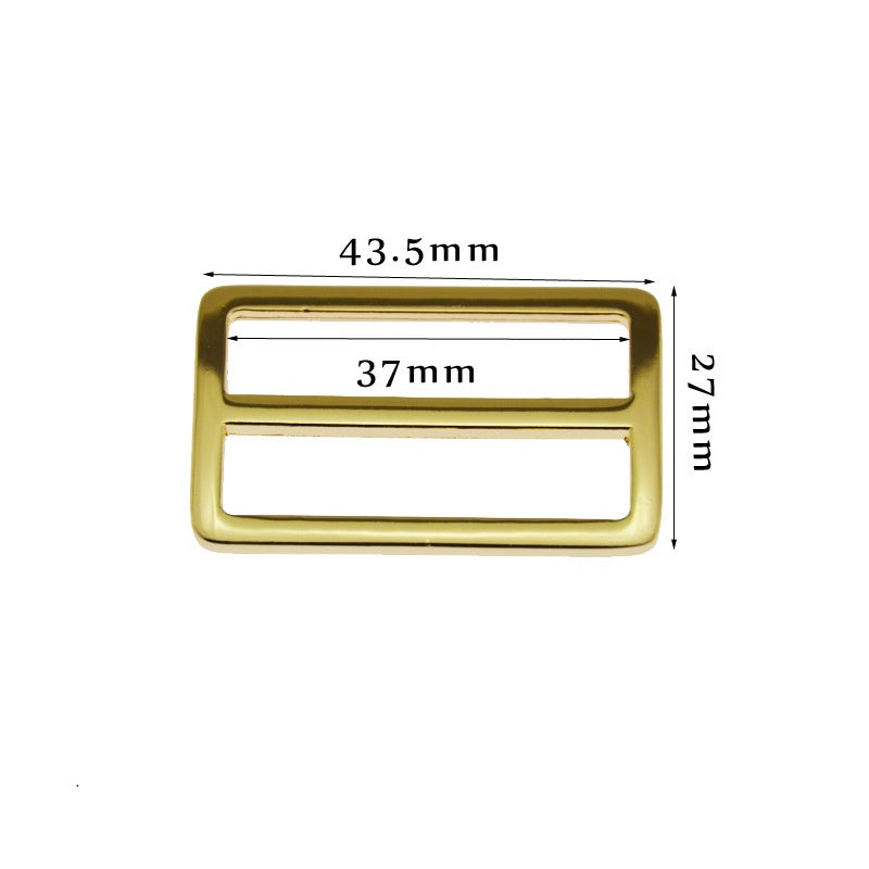 Zinc alloy Metal slider tri-glide adjust buckle clip for handbag accessories - 239