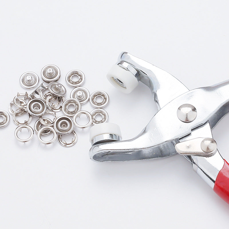 Snap Fasteners Pliers for 9.5mm Metal Snaps Direct Supply Wholesale Snaps Setting Pliers Hand Pressing Snap Tool Buttons-156