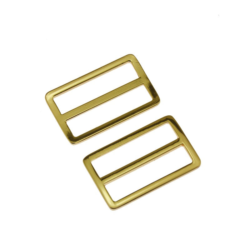 Zinc alloy Metal slider tri-glide adjust buckle clip for handbag accessories - 239