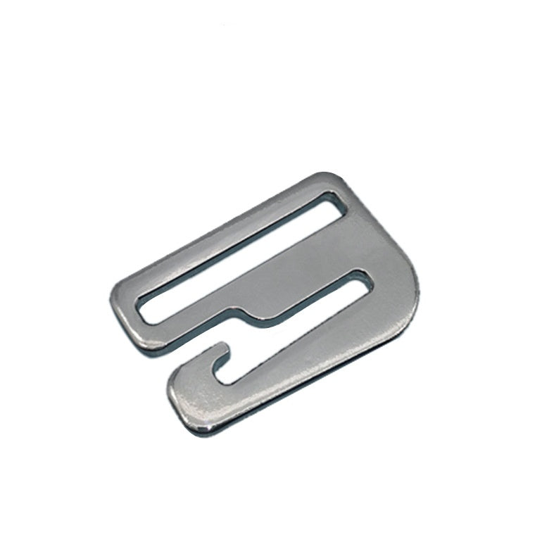 Yoga therapy wall rehabilitation wall metal five-piece set wall rope hardware accessories yoga strap stainless steel adjustment buckle-24