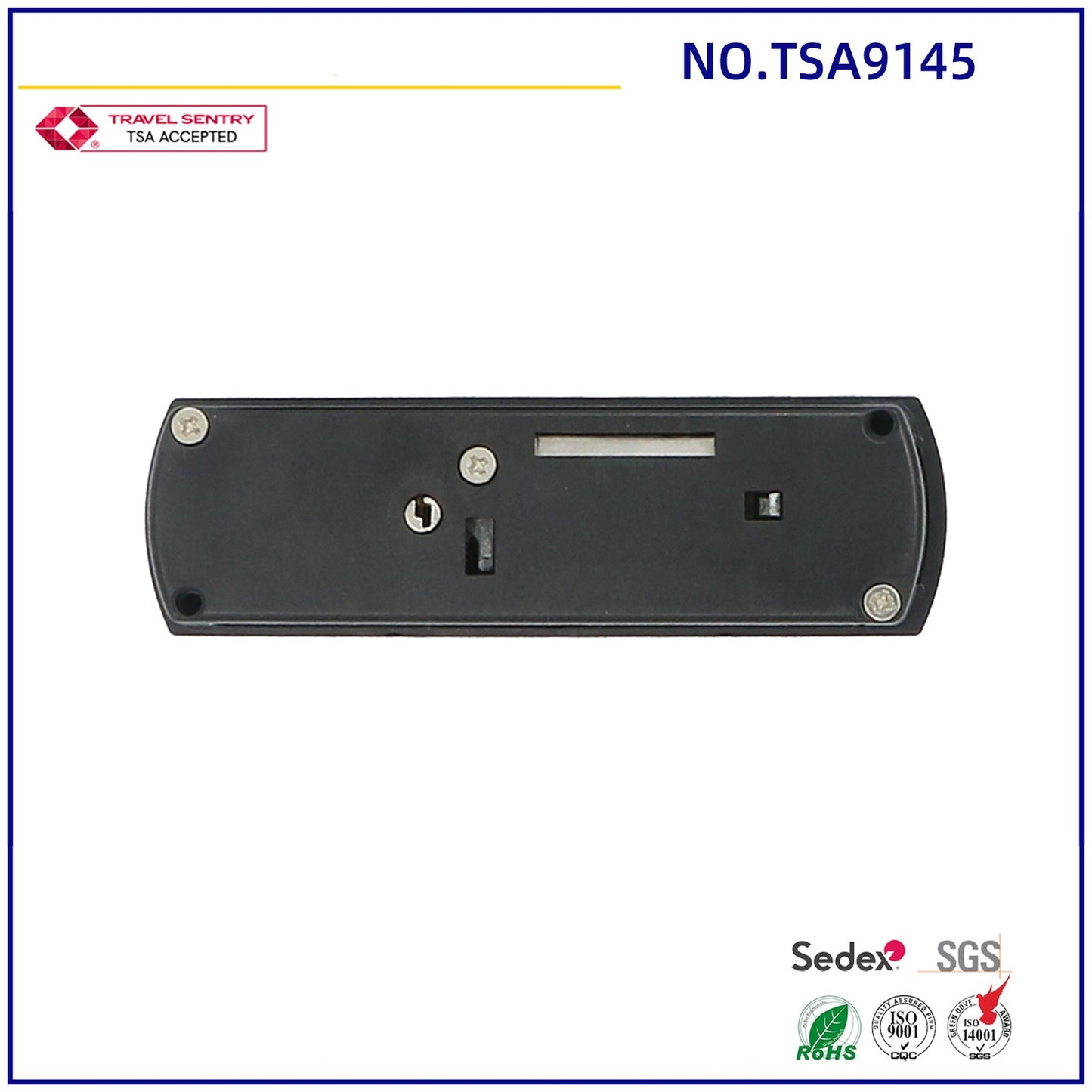 wholesale plastic 3 digit combination TSA lock for travel luggage accessory in good price safe parts luggage lock-24