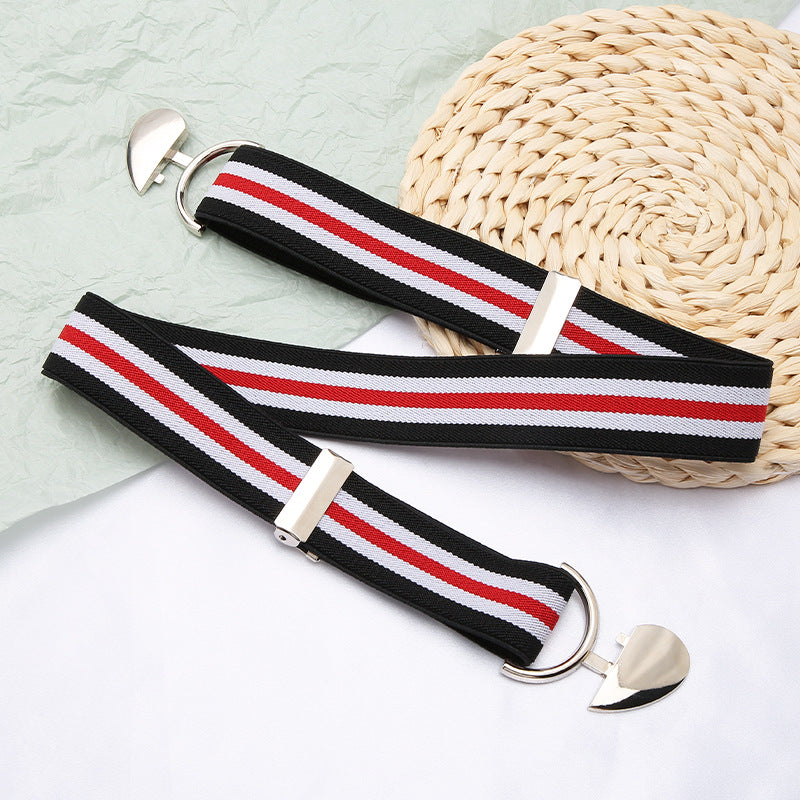 Easy Adjustable Belt Women Belts For Girls waist ceinture Elastic stretch Jeans Plus size Big waistband-240