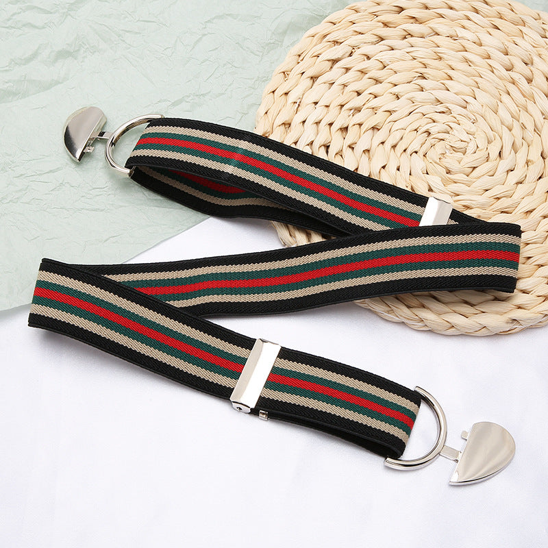 Easy Adjustable Belt Women Belts For Girls waist ceinture Elastic stretch Jeans Plus size Big waistband-240