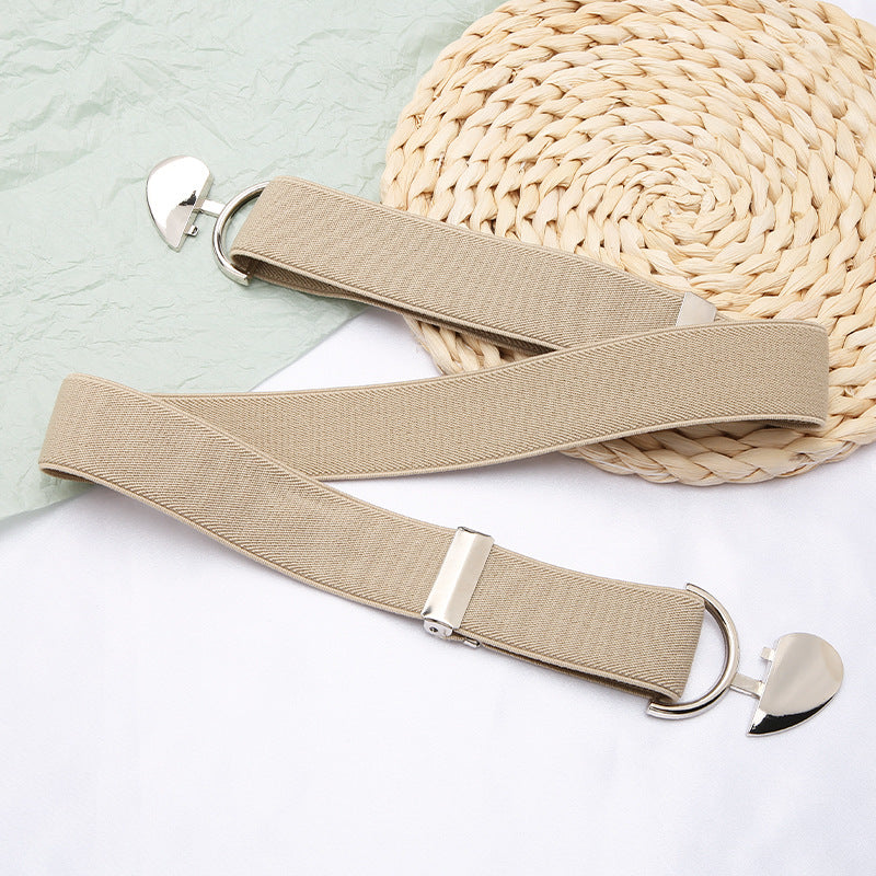 Easy Adjustable Belt Women Belts For Girls waist ceinture Elastic stretch Jeans Plus size Big waistband-240