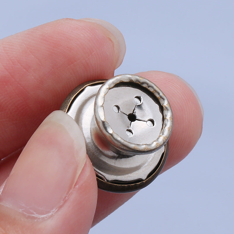 Custom logo snap buttons,metal jeans button for jeans jackets-244